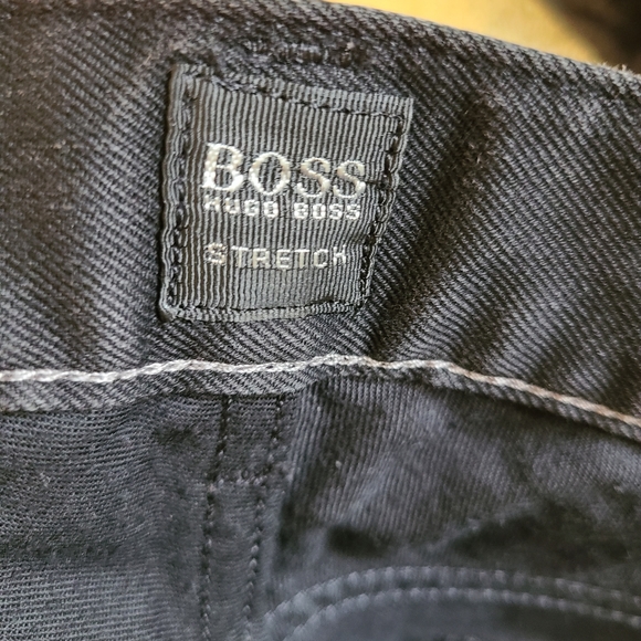 BOSS black stretch Maine jeans 34W 31L - Picture 7 of 10